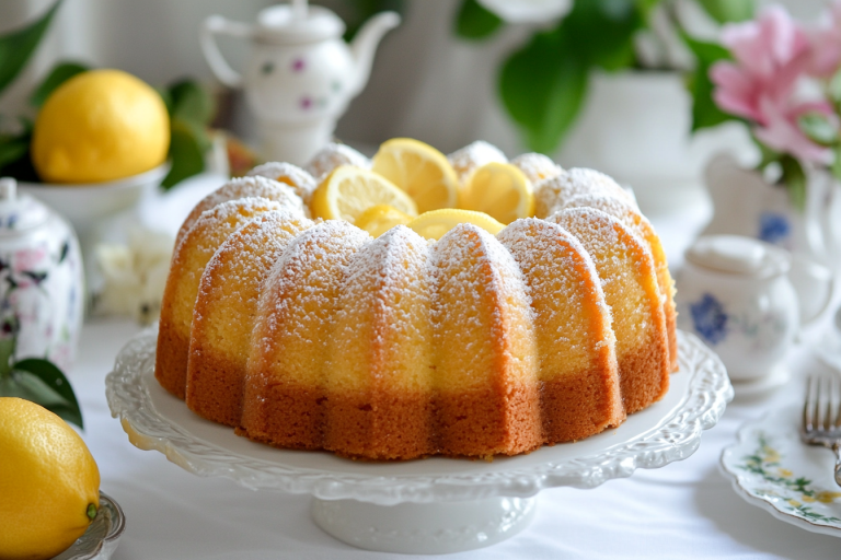 1920s Ritz Carlton Lemon Pound Cake