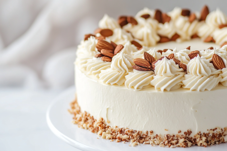 almond cream cake