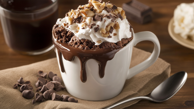 almond flour mug cake