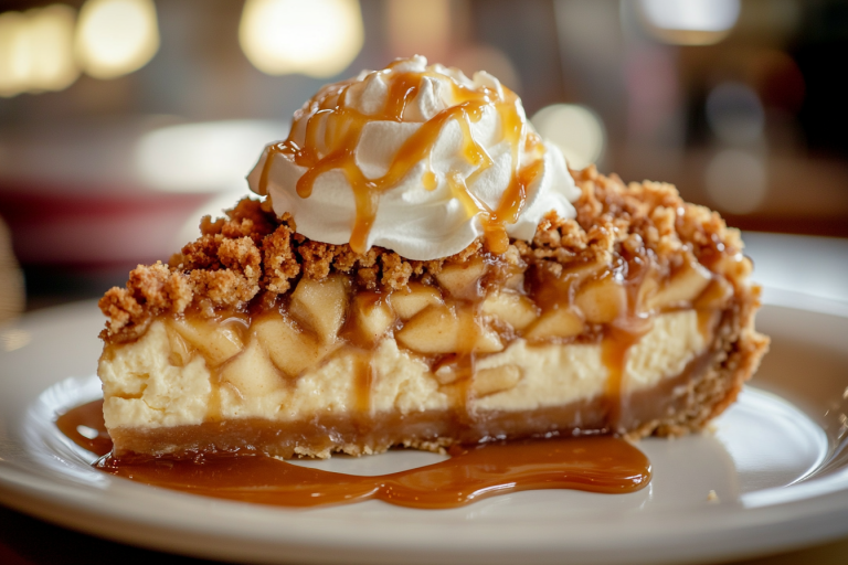 apple crumb pie cheesecake