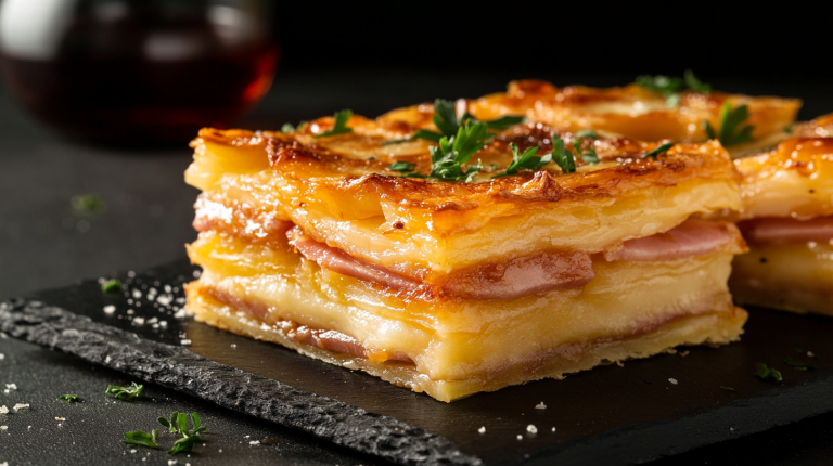 baked eggs napoleon