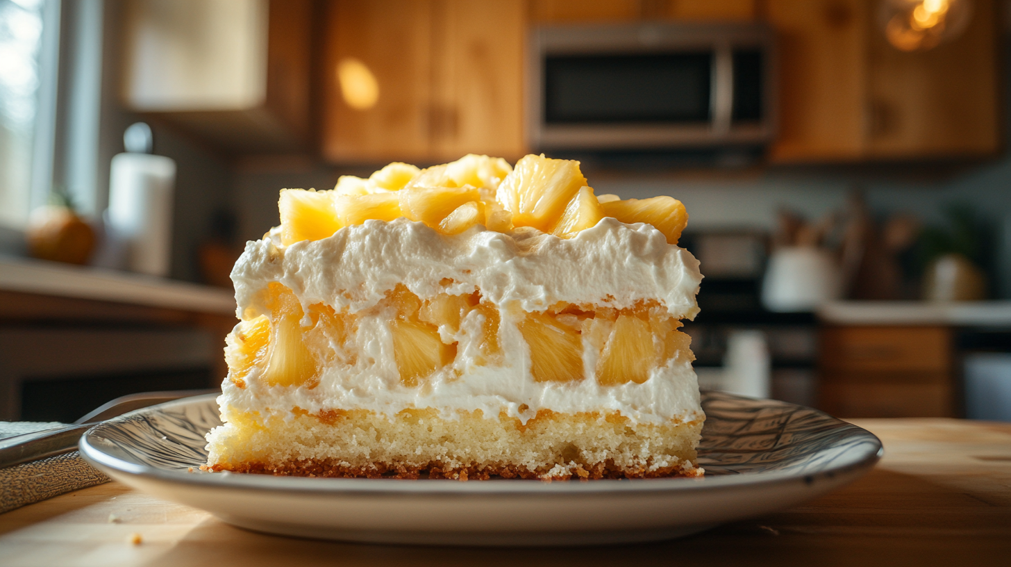 2 ingredient pineapple cake