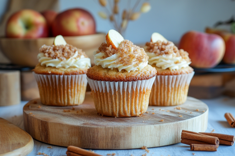 apple cinnamon muffin